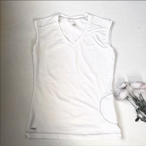 Alo Yoga CoolFit white shirt